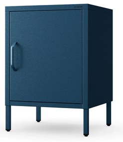 Szafka nocna metalowa granatowa Modern MIA, 424 x 595 x 400 mm