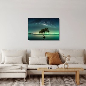 Obraz na szkle nocnego nieba (70x50 cm)
