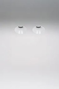 Pack 2 Wpuszczanych Downlightów Led Bezramkowych Trimless, Okrągłych, Z Aluminium Luisiana, Do Użytku Zewnętrznego Biała - Sklum