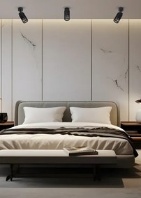 Czarny reflektor w stylu loft C9-G96