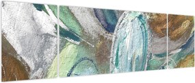 Obraz - Abstrakcyjny obraz postaci (170x50 cm)