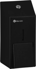Dozownik mydła w płynie MERIDA 400 ml, czarny
