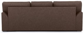Brązowa rozkładana sofa 233 cm Janson – Scandic