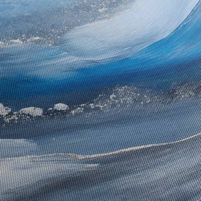 Obraz - Abstrakcja oceanu (125x70 cm)