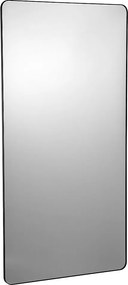 Lustro Ścienne SucceBuy 91,5x182,8 cm, Czarna, Prostokątna, Ograniczenia z Stopu Aluminium