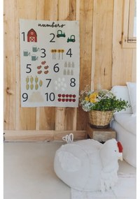 Dziecięca dekoracja ścienna Farm Numbers – Lorena Canals