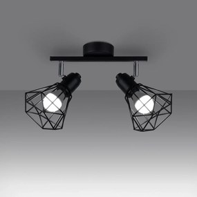 Listwa oświetleniowa ARTEMIS 2 czarna SOLLUX  LIGHTING