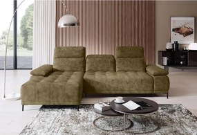 Narożnik FOCUS S z elektryczną regulacją siedziska w tkaninie Promocyjnej SALVADOR 10 WERSAL