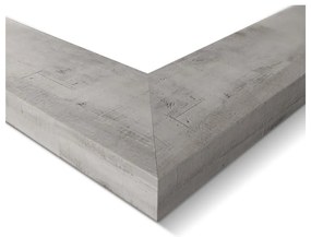 Lustro ścienne w szarej ramie Styler Jyvaskyla, 60x148 cm