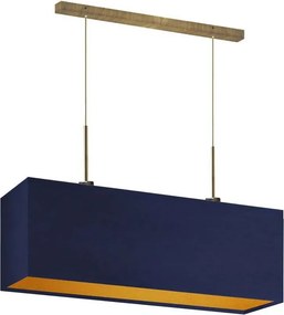 Lampa wisząca do jadalni na złotym stelażu - P3-Z42