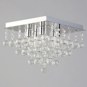 Kryształowa Lampa Sufitowa Plafon APP515-4C Cristal