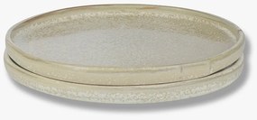 Beżowe kamienne talerze zestaw 2 szt. ø 20 cm Sand Grain – Mette Ditmer Denmark