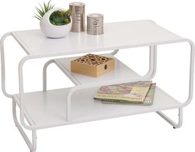 Stolik kawowy MCW-O49,  biały