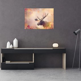 Obraz - Las w jesiennych liściach (70x50 cm)
