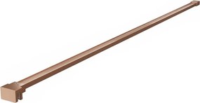 Mexen Uni-P1 wspornik prosty do ścianki prysznicowej 6-8 mm, miedź szczotkowana - 800-01-65