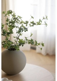 Naturalny okrągły stolik w dekorze dębu 90x90 cm Yumi – Rowico