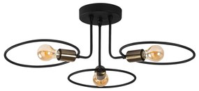 Czarna lampa sufitowa Circle – Opviq lights