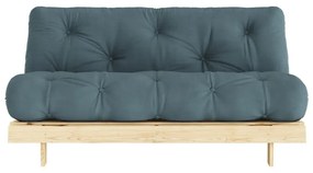 Turkusowa rozkładana sofa 160 cm Roots – Karup Design