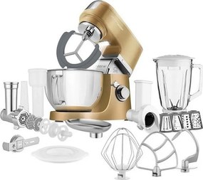 Robot Multifunkcyjny Sencor STM 6377CH 1000W - Grill Elektryczny SBG 6238BK 5 Akcesoriów - 7 Programów - Płyty Nieprzywierające