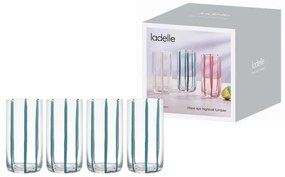 Szklanki zestaw 4 szt. 450 ml Stripe – Ladelle