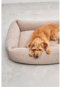 Beżowe legowisko dla psów z materiału bouclé 71x91 cm Senso Greige M – MiaCara