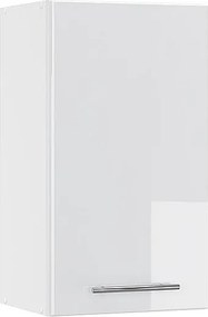 Szafka łazienkowa biały wysoki połysk 40x34.1x72 fame-line