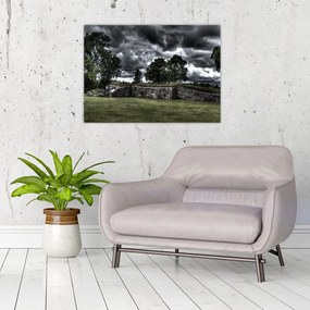 Obraz zachmurzonego nieba (70x50 cm)