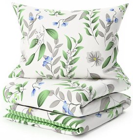 PrzytulneMieszkanie.pl PrzytulneMieszkanie.pl Pościel bawełniana KARDA biała Rozmiar pościeli: 70 x 90 cm | 140 x 200 cm