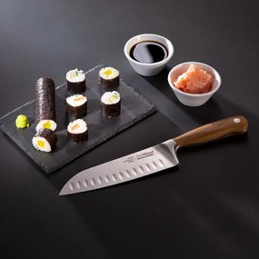 Nóż typu santoku ze stali nierdzewnej Feelwood – Tescoma