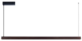 Immax NEO 07301L-LED ściemniana lampa wisząca na linkach MADEIRA 33W/230V Wi-Fi Tuya 152 cm orzech