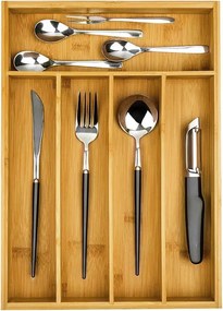 Bambusowy organizer na sztućce R4-B98