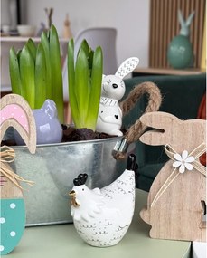 Ceramiczna kurka HENIQUE 8 cm biała - więcej wariantów