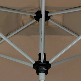 Doppler ACTIVE parasol ogrodowy 210 x 140 cm brązowy