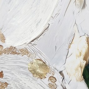 Obraz z ręcznie malowanymi elementami 70x100 cm Petal Glow – Styler