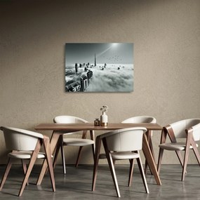 Obraz na szkle - Wieżowce w Dubaju (70x50 cm)