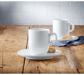 Białe porcelanowe filiżanki do cappuccino zestaw 2 szt. 170 ml Barista – WMF