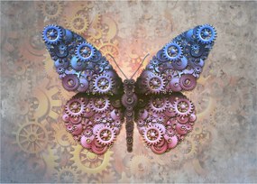 Obraz - Steampunk motyl (70x50 cm)