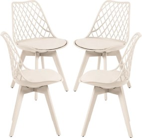 Zestaw 4 krzese Mima Suprym