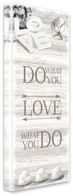 Obraz Styler Canvas Shabby Do What, 27x75 cm