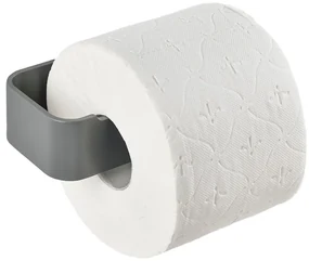 Szary ścienny metalowy uchwyt na papier toaletowy Ume – Zone
