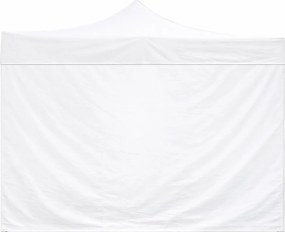 3x2m biała wodoodporna osłona boczna, zamiennik do składanej altany 3x3m