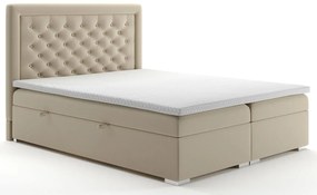 Podwójne łóżko boxspring Tomis 140x200 - 32 kolory