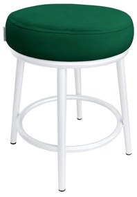 Taboret Ben noga metalowa biała MG25