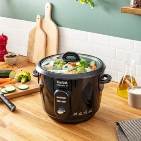 Czarne urządzenie do gotowania ryżu RK102811 – Tefal