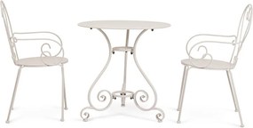 Stalowy okrągły stolik ogrodowy ø 70 cm Etienne – Bizzotto