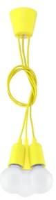 Żółta lampa wisząca ø 15 cm Rene – Nice Lamps