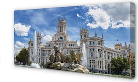 Fotoobraz na płótnie Królewska Fontanna w Madrycie