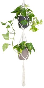 Tekstylny system do zawieszenia doniczki ø 10 cm (wysokość 120 cm) Macramé – Artevasi