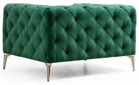 Zielony fotel Como – Artie