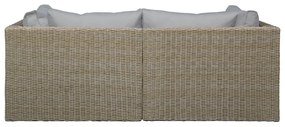 Beżowo-jasnobrązowy zestaw mebli ogrodowych Modular – Unique Furniture